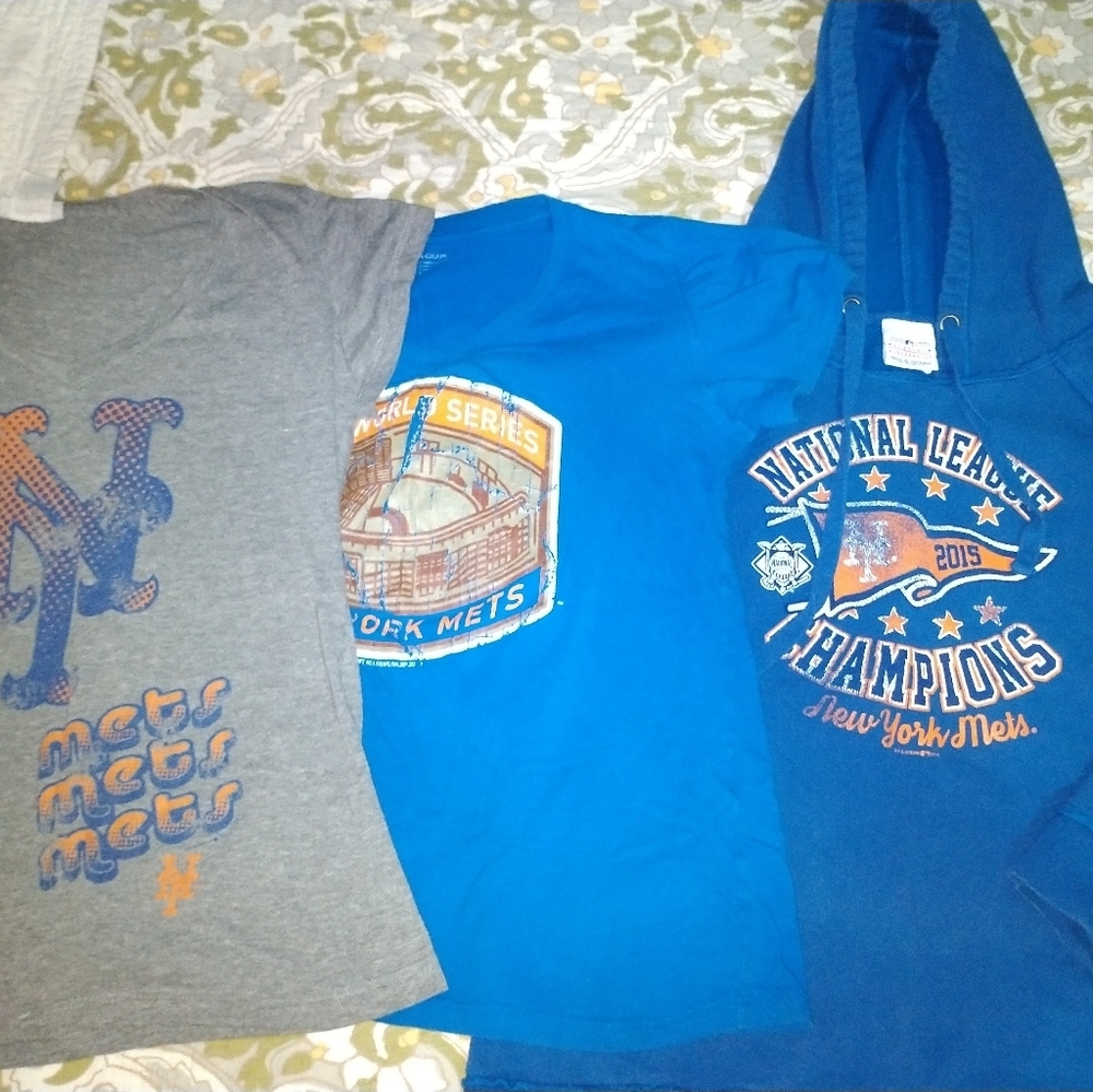 Bundle Womens Mets Shea stadium Hoodie size L